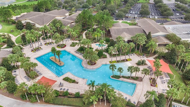 5831 SW 87th Ave, Ocala, FL 34481 - bird's eye view of a pool