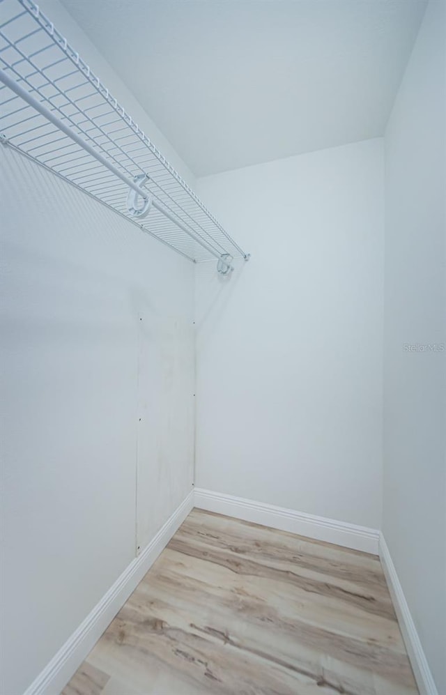 3143 Mission Grove Dr, Palm Harbor, FL 34684 - spacious closet with light wood finished floors