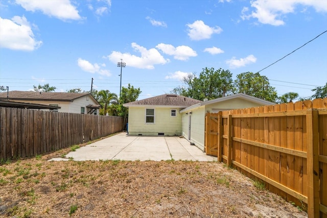 2585 9th Ave N, Saint Petersburg, FL 33713 - back of house with a patio and a fenced backyard