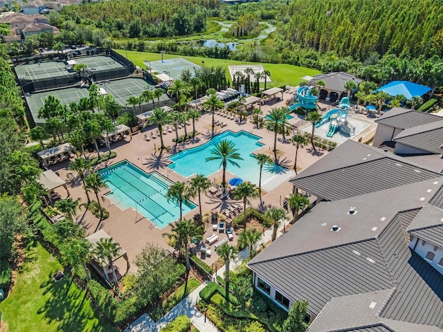 30900 Spruceberry Ct, Wesley Chapel, FL 33543 - aerial view