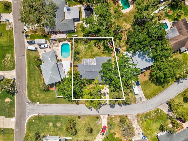 1666 N Dakota Ave NE, Saint Petersburg, FL 33703 - bird's eye view