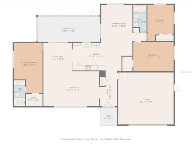 1666 N Dakota Ave NE, Saint Petersburg, FL 33703 - floor plan