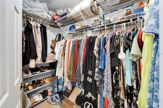view of spacious closet