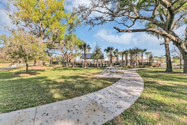 1919 Blissful Dr, Kissimmee, FL 34744 - view of community featuring a yard