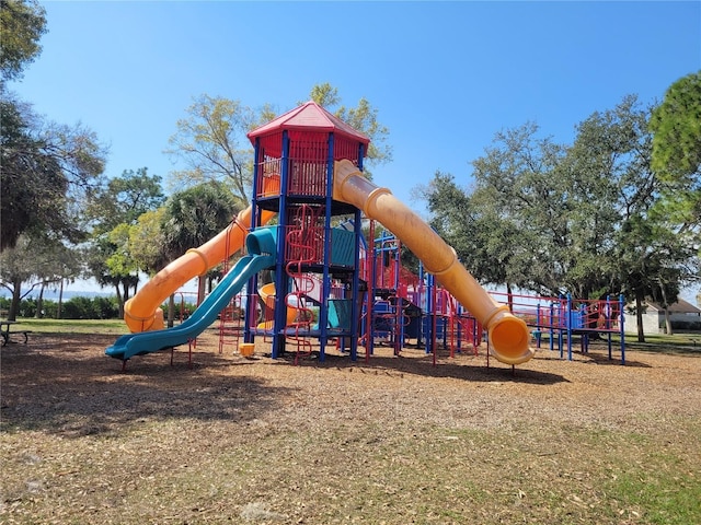 view of communal playground