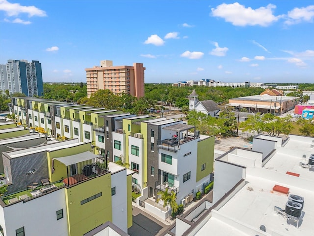 907 Arlington Ave N, Saint Petersburg, FL 33705 - birds eye view of property featuring a view of city