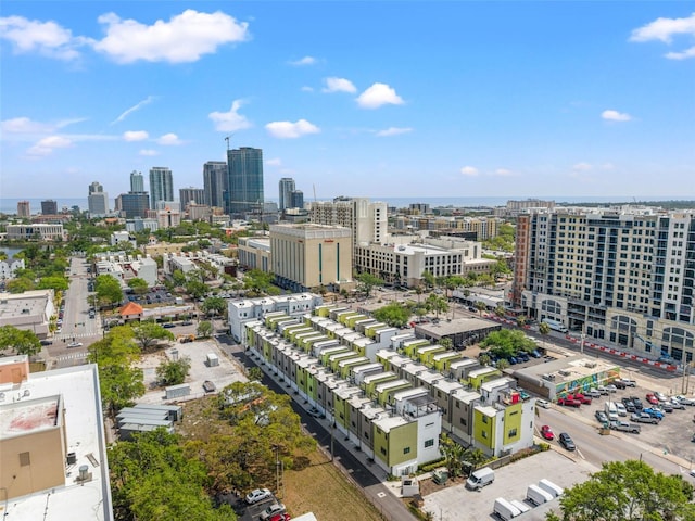 907 Arlington Ave N, Saint Petersburg, FL 33705 - birds eye view of property with a view of city