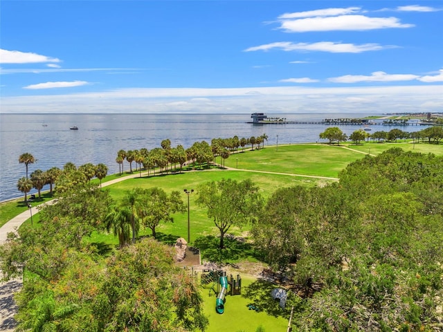 907 Arlington Ave N, Saint Petersburg, FL 33705 - view of water feature