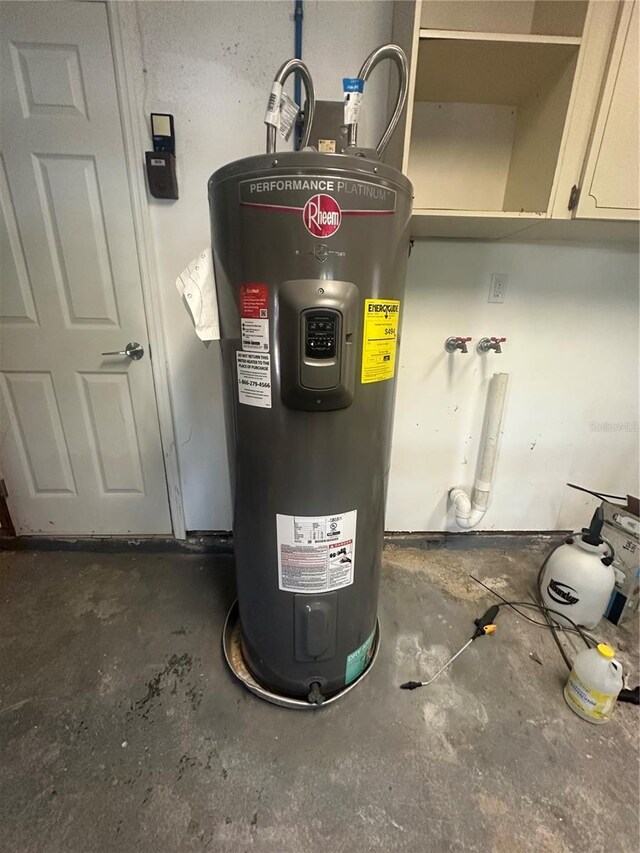 utilities with water heater