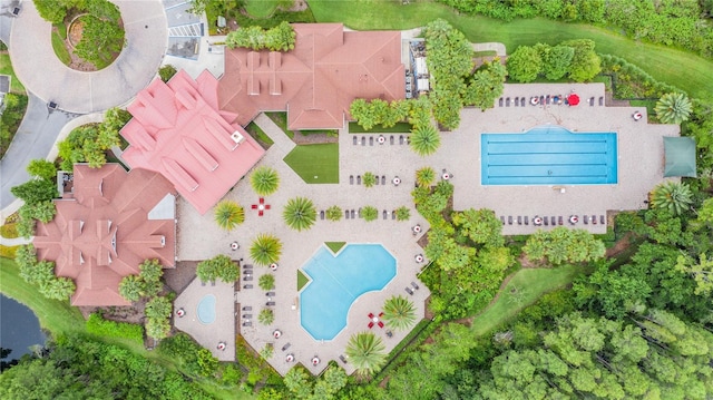 19123 Sunset Bay Dr, Land O Lakes, FL 34638 - drone / aerial view