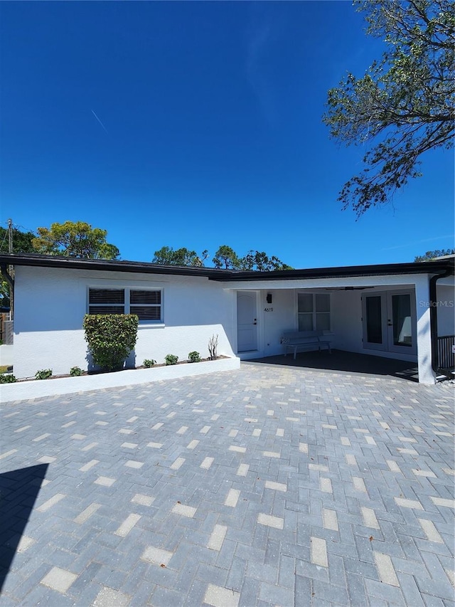 4619 Helena St NE, Saint Petersburg, FL 33703 - ranch-style house with stucco siding