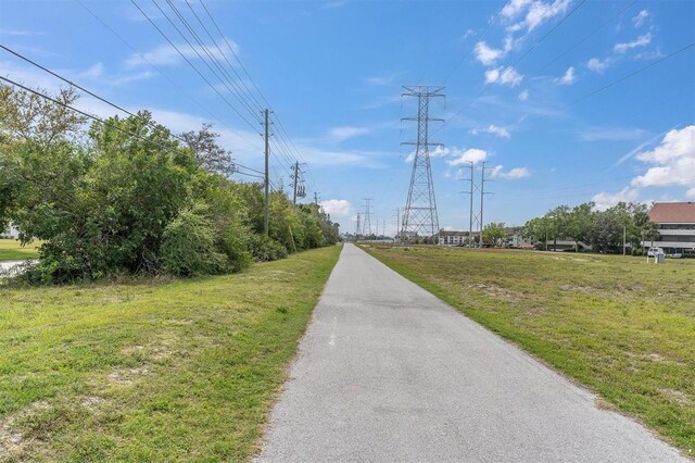 view of road