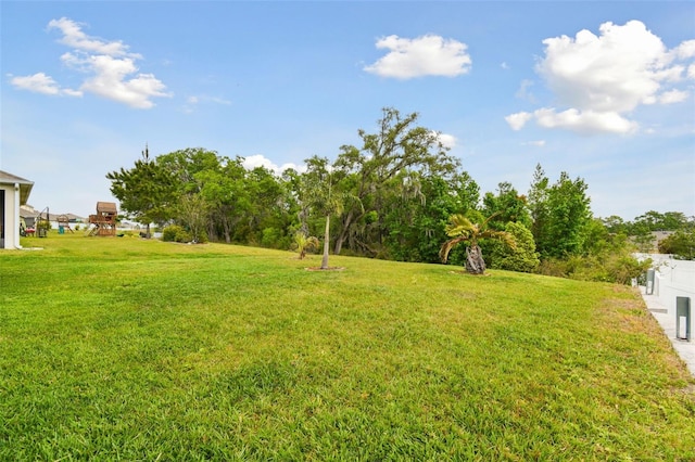 6882 Silverado Ranch Blvd, Zephyrhills, FL 33541 - view of yard featuring a playground