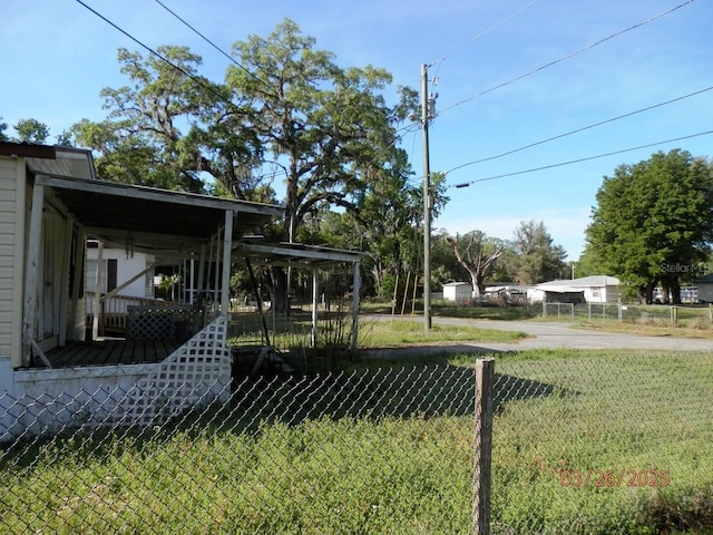 851 Easy St, Brooksville, FL 34601 - view of yard featuring fence