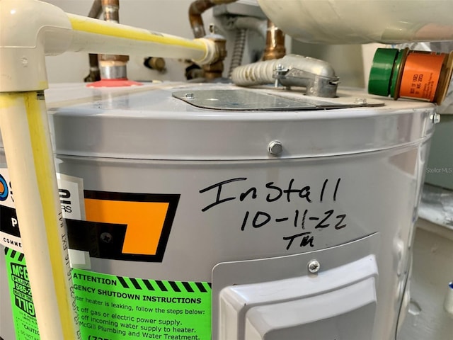 1655 S Highland Ave Unit I286, Clearwater, FL 33756 - detailed view of water heater