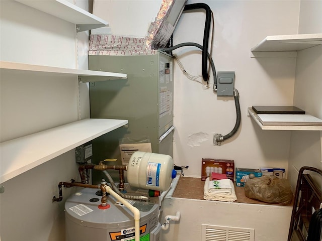 1655 S Highland Ave Unit I286, Clearwater, FL 33756 - utility room with water heater