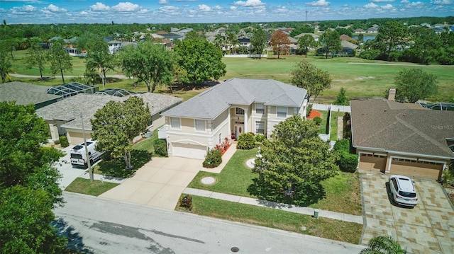 13122 Prestwick Dr, Riverview, FL 33579 - birds eye view of property with a residential view