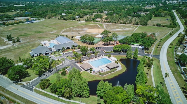 13122 Prestwick Dr, Riverview, FL 33579 - bird's eye view with a water view