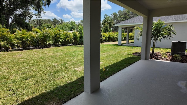 11884 Richmond Trl, Parrish, FL 34219 - view of grassy yard featuring a patio area