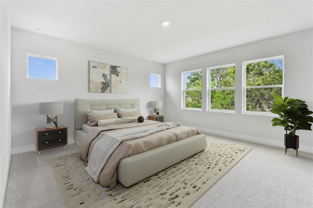 11884 Richmond Trl, Parrish, FL 34219 - carpeted bedroom with baseboards and recessed lighting