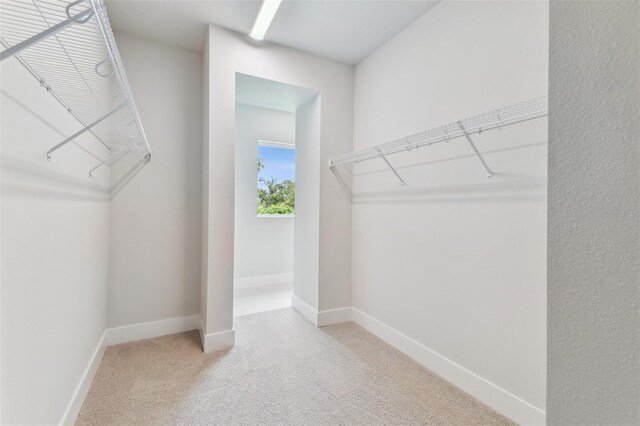 11884 Richmond Trl, Parrish, FL 34219 - walk in closet featuring light carpet
