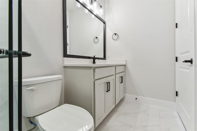 11884 Richmond Trl, Parrish, FL 34219 - bathroom with marble look tile flooring and vanity