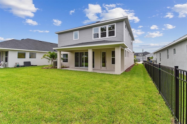 11884 Richmond Trl, Parrish, FL 34219 - rear view of property with a patio area, roof with shingles, and stucco siding