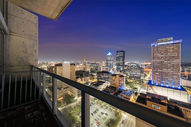 777 N Ashley Dr Unit 2610, Tampa, FL 33602 - balcony with a city view
