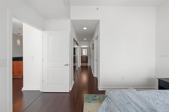 777 N Ashley Dr Unit 2610, Tampa, FL 33602 - interior space with baseboards and dark wood finished floors