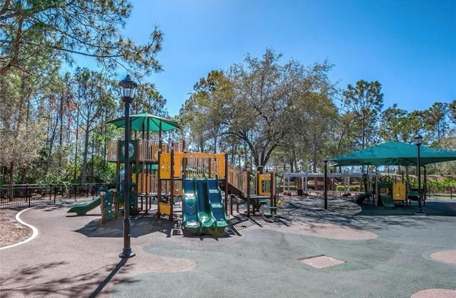 view of communal playground