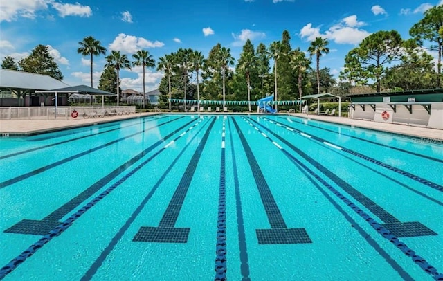 view of community pool