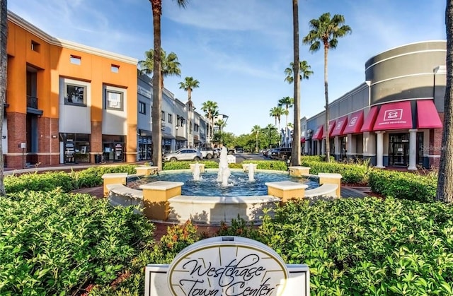 view of community