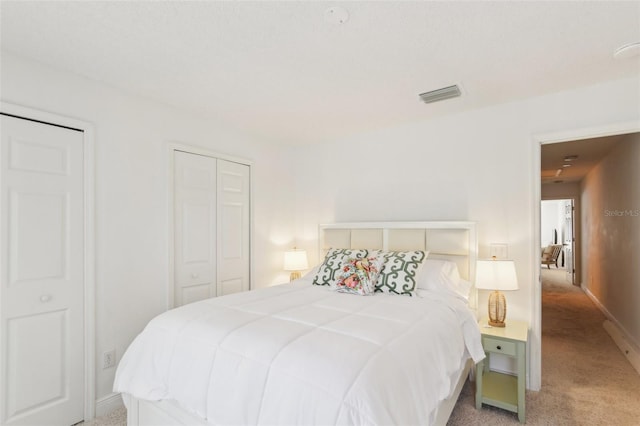 18187 Paradise Point Dr, Tampa, FL 33647 - bedroom featuring light carpet, a closet, and baseboards