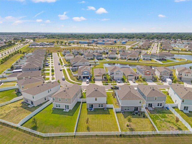 12856 French Market Dr, Riverview, FL 33579 - birds eye view of property featuring a residential view
