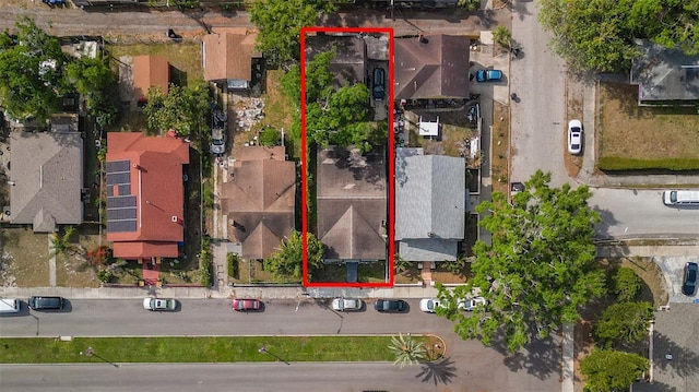 1134 9th Ave S, Saint Petersburg, FL 33705 - drone / aerial view featuring a residential view