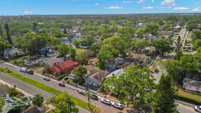 1134 9th Ave S, Saint Petersburg, FL 33705 - birds eye view of property with a residential view