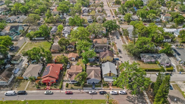 1134 9th Ave S, Saint Petersburg, FL 33705 - bird's eye view featuring a residential view