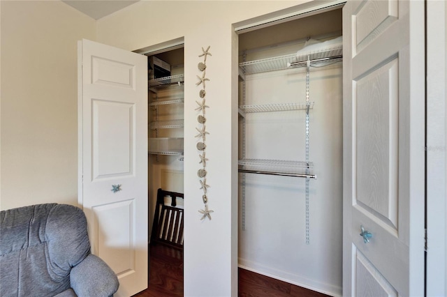 view of closet