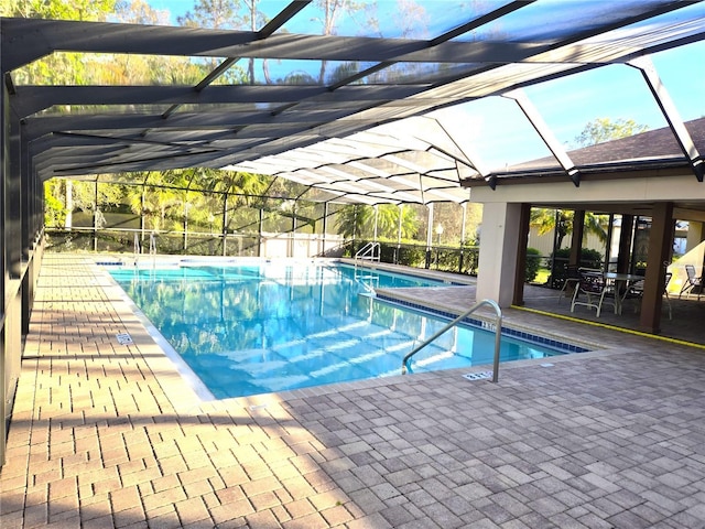 3358 Mermoor Dr Unit 2106, Palm Harbor, FL 34685 - pool featuring a lanai and a patio