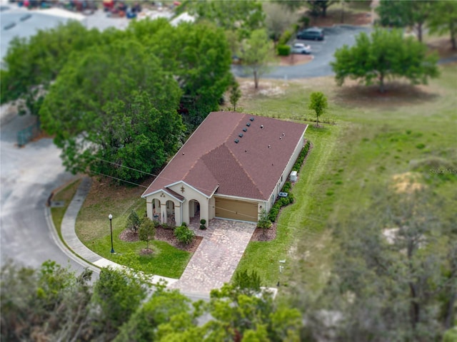 drone / aerial view