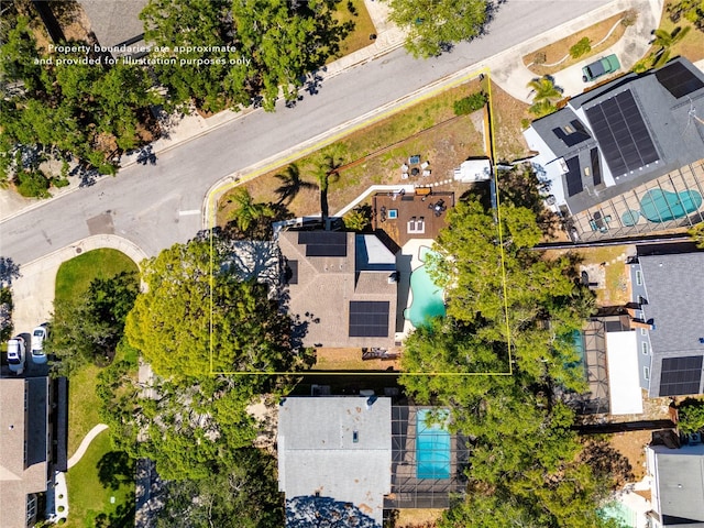 14323 83rd Pl, Seminole, FL 33776 - drone / aerial view with a residential view