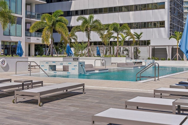 view of community pool