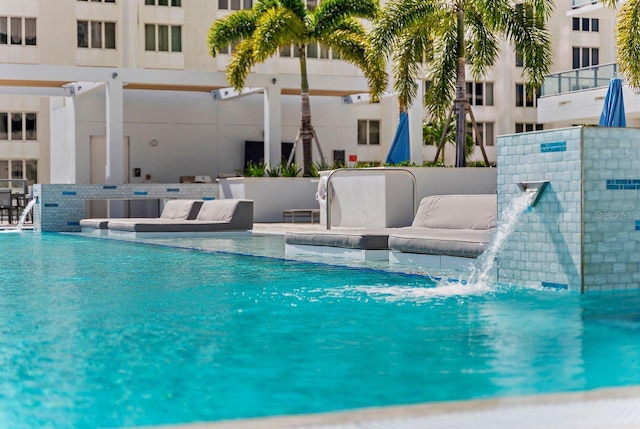 view of pool