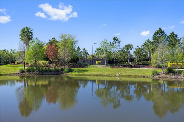 property view of water