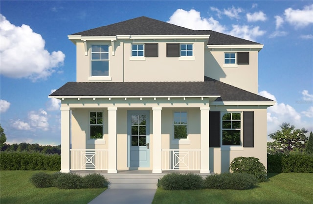 302 W Wilder Ave, Tampa, FL 33607 - view of front of property featuring stucco siding and a porch
