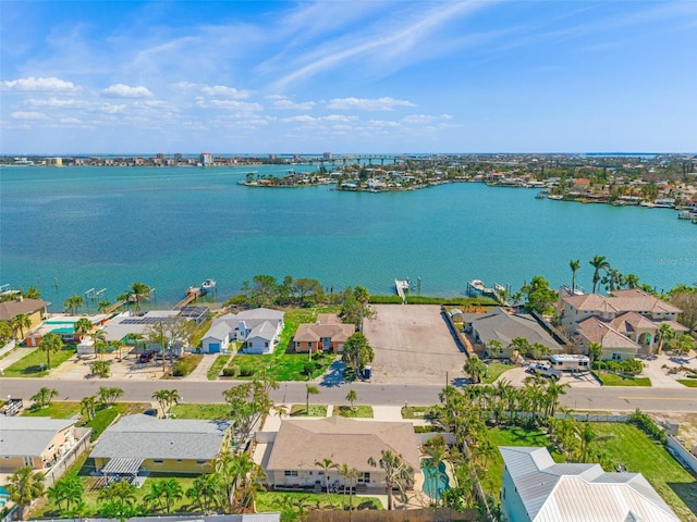 601 Boca Ciega Isle Dr, St Pete Beach, FL 33706 - aerial view with a residential view and a water view
