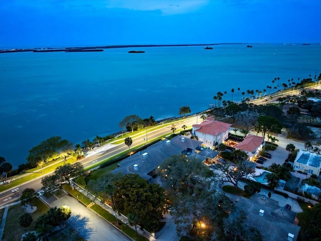 2087 Edgewater Dr Unit C, Clearwater, FL 33755 - aerial view of property and surrounding area with a large body of water
