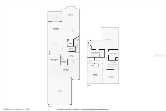 2087 Edgewater Dr Unit C, Clearwater, FL 33755 - view of room layout
