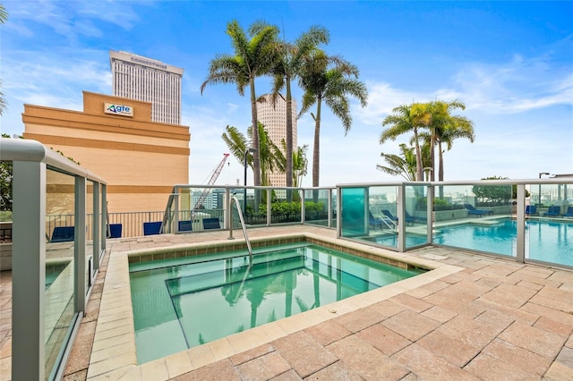 777 N Ashley Dr Unit 2807, Tampa, FL 33602 - community pool with a patio area