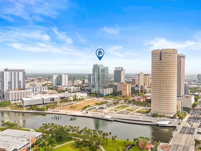 777 N Ashley Dr Unit 2807, Tampa, FL 33602 - view of city featuring a water view